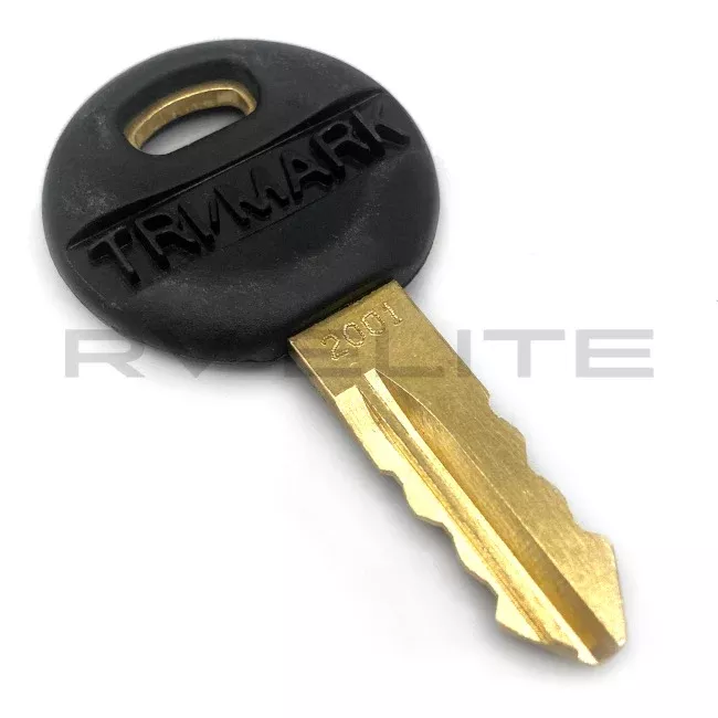 RV Key TM 2001 for Compartment Door Lock