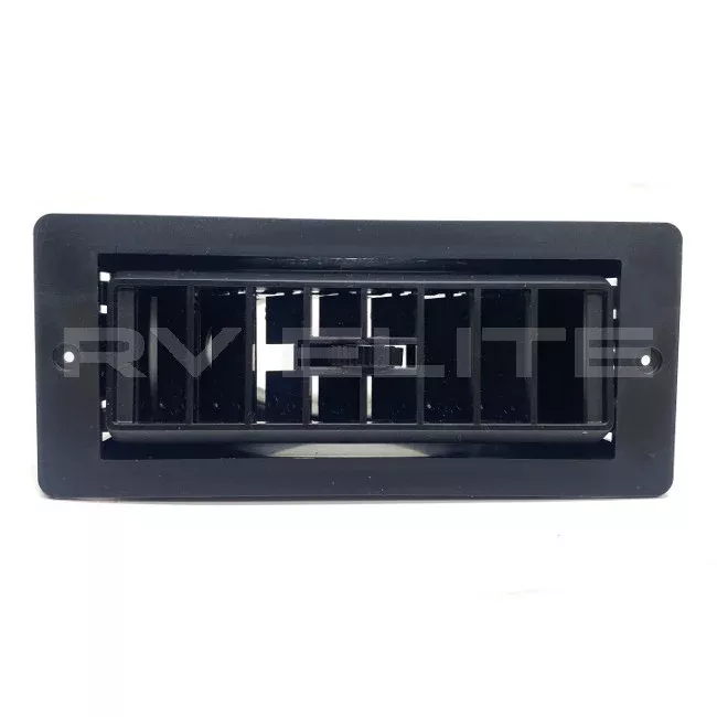 RV Louvered Dash Vent for HVAC with 2 Screw Holes