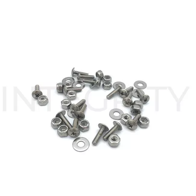RV Mudflap Lettering Screw & Nut Pkg (to fit Newmar 04098)