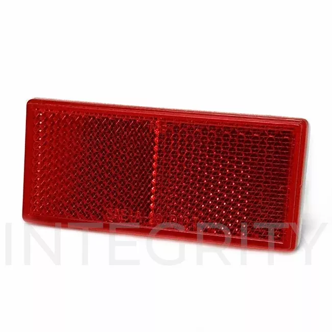 RV Rectangular Red Reflector (to fit Newmar 122063)