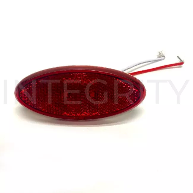 RV Red Light Side Marker Elliptical (to fit Newmar 136158)