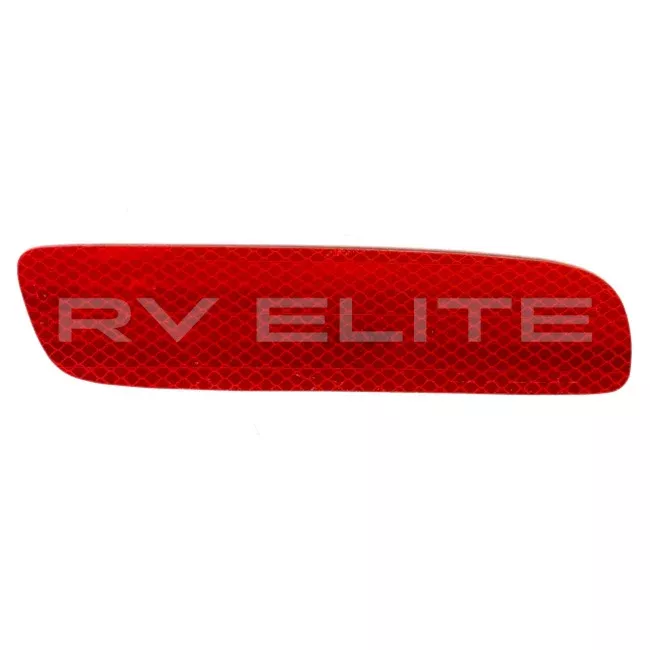 RV Red Reflective Decal Passenger Side