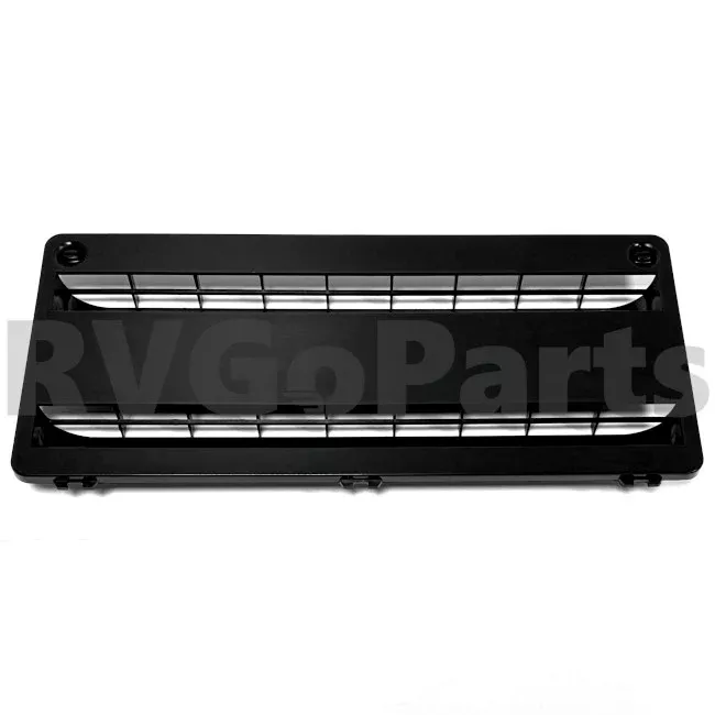 RV Refrigerator Door Vent Black 19.75" x 8.75" 172626-01-03A