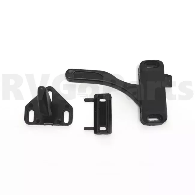 RV Screen Door Latch/Handle Black 132915-01-01A