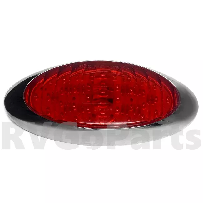 RV Stop Tail Light Oval Red 170778-01-000