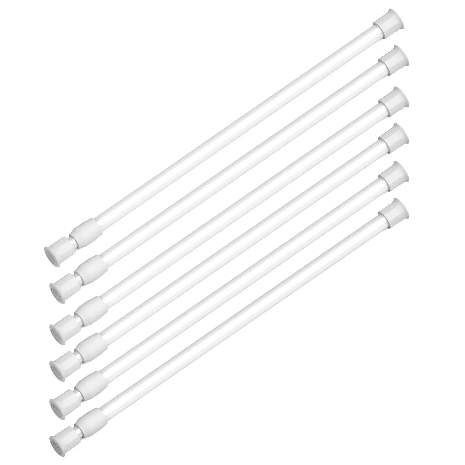 RV Tension Rods Adjustable 6-Pack for Fridges and Cabinets | Safoner