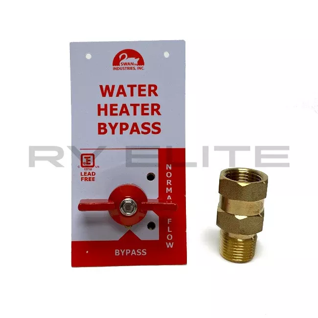 RV Water Heater Bypass with Check Valve
