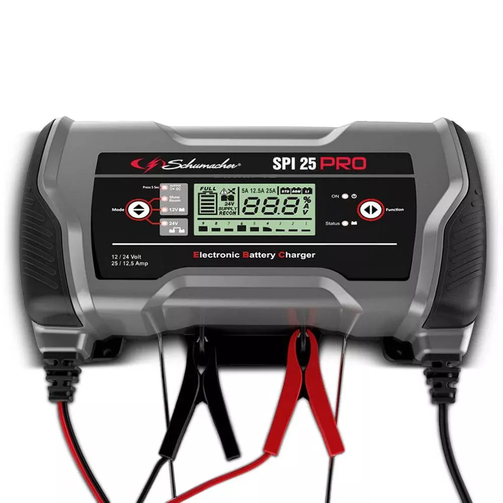 Schumacher SPI-PRO25 Battery Charger 12/24V 25/12.5A