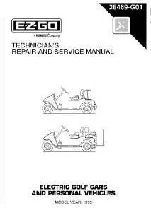 Service Manual, Electric, '96-'99