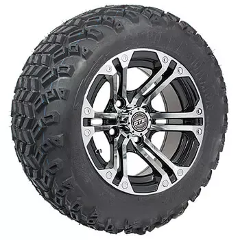 Set of 4 GTW Specter Wheels with Sahara Classic A-T Tires – 12 Inch