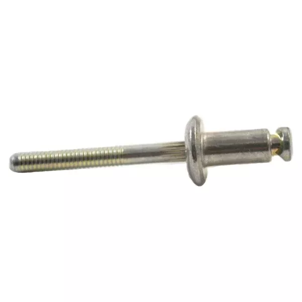 Short Aluminum Window Regulator Peel Rivet, Steel Mandrel 1/4" Hole, Range 1/32"-9/64", 100 Pack