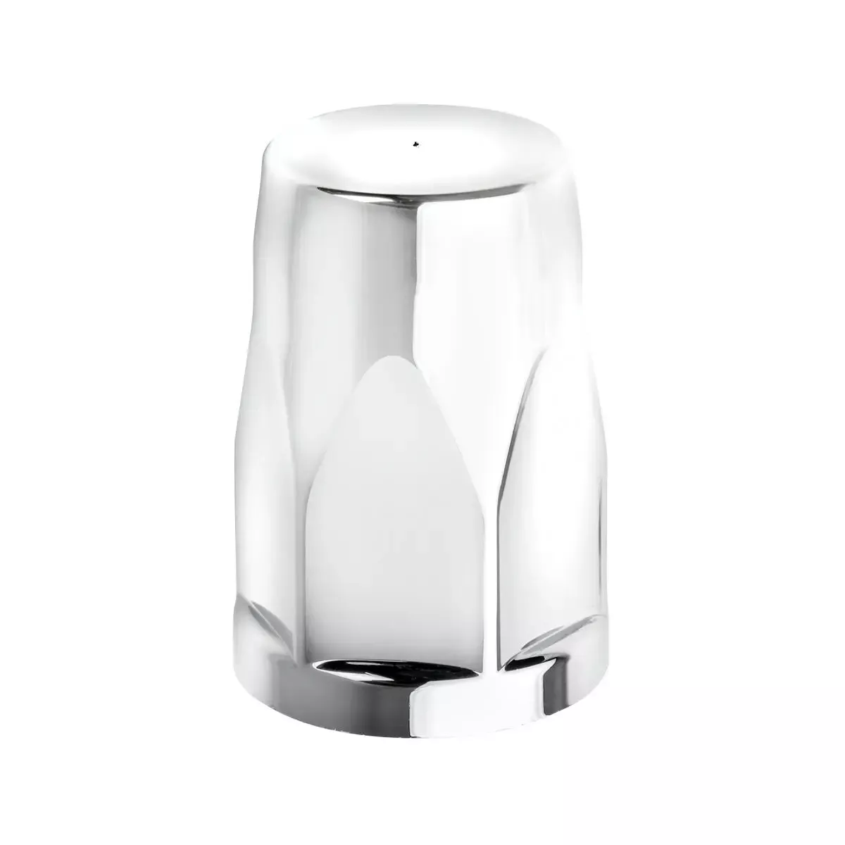 Silo Chrome Plastic Lug Nut Cover with Flange