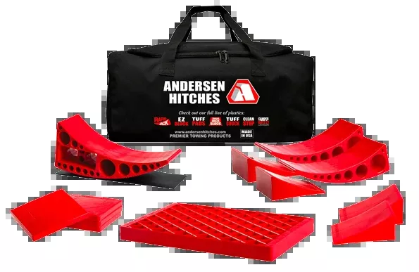 Single Axle Travel Trailer Kit - Ultimate Trailer Gear Duffel with 9 pc Kit for Single Axle RV's & Trailers