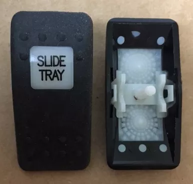 “Slide Tray” Switch Faceplate Contura II