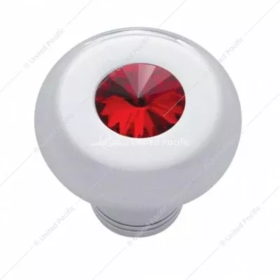 Small Deluxe Dash Knob with Red Crystal