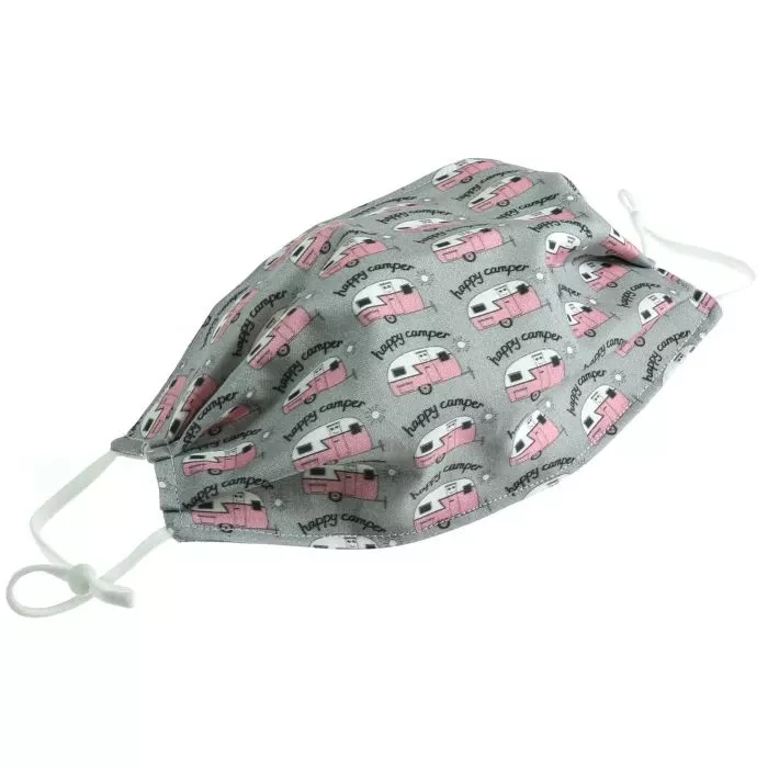 SOF Handmade Happy Camper Face Mask