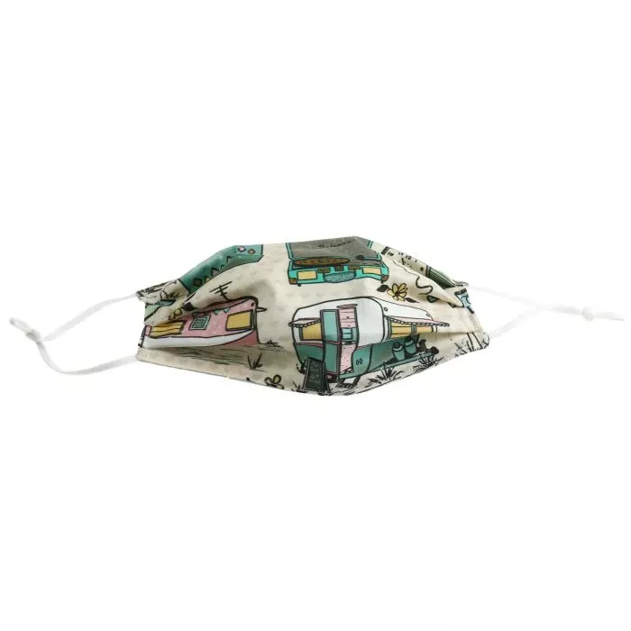 SOF Handmade Retro Glamping Camping Face Mask