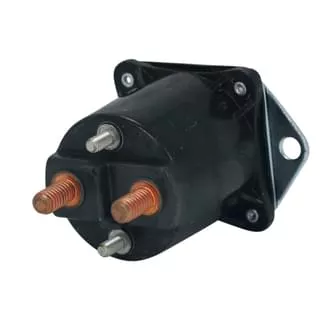 Solenoid Ametek 12V 100A Normally Open Continuous Duty Plastic F180 Mount