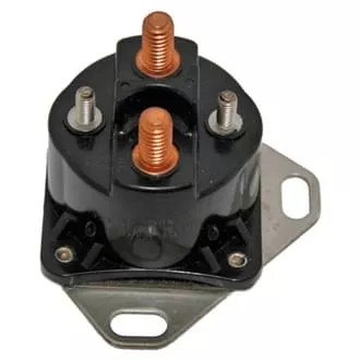 Solenoid Ametek 12V 100A Normally Open Intermittent Duty Plastic F90 Mount