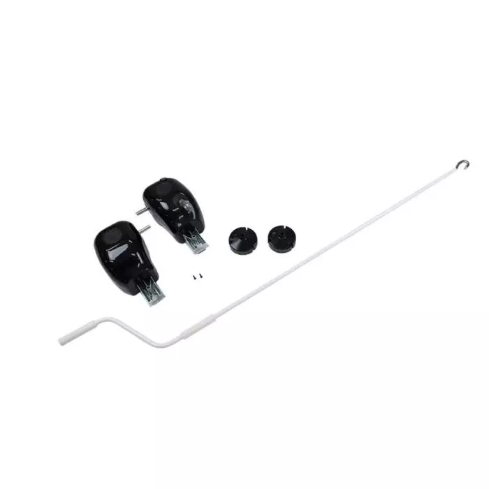 Solera Black Pull Style Manual To Crank Style Manual Awning Upgrade Kit