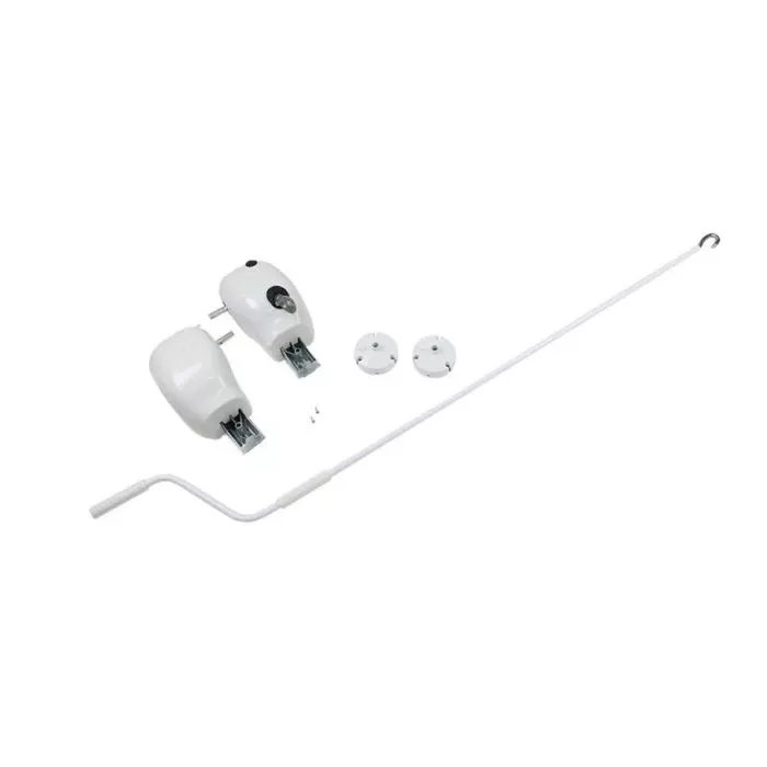 Solera White Pull Style Manual To Crank Style Manual Awning Upgrade Kit