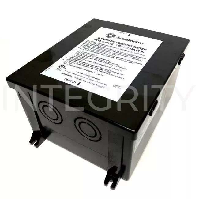 Southwire RV Automatic Transfer Switch 50A Hardwire Model 40100-001