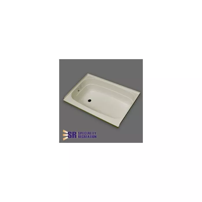 Specialty Recreation 24″ X 40″ Left Hand Center Drain Parchment Bathtub
