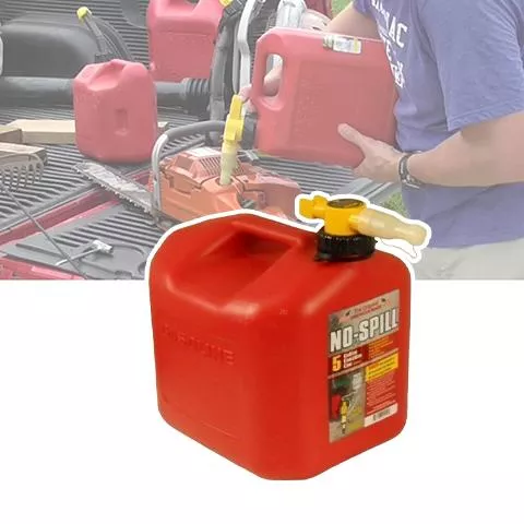 Spill-free Gas Can