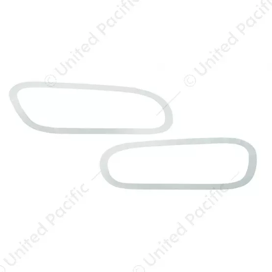 Stainless Peterbilt 567/579 Door Handle Trim