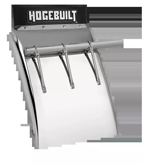 Stainless Steel 30" Braced Quarter Fenders