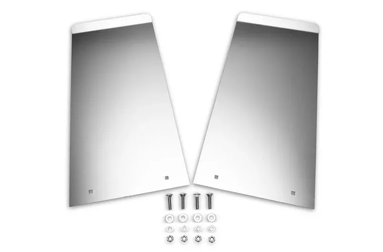 Stainless Steel Anti-Sail Panel-Pair Long 11" X 20"