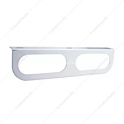 Stainless Steel Light Bracket with 2 OVAL Light Cutouts