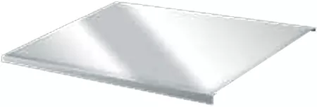 Stainless Steel Rear Deck Plate 48"x33"