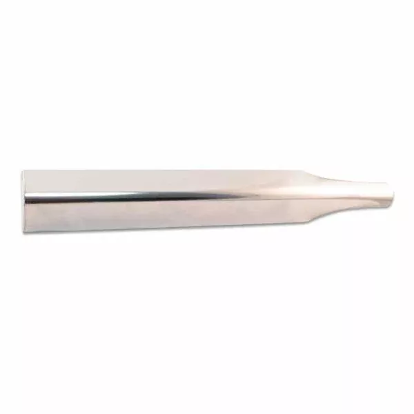 Stainless Steel Triangle Mount with Welded End Cap - 14 Gauge