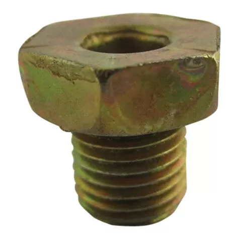 Standard Invert Flare Tube Nut 3/16" x 3/8"-24 TPI 9/16" Hex - 10 Pack