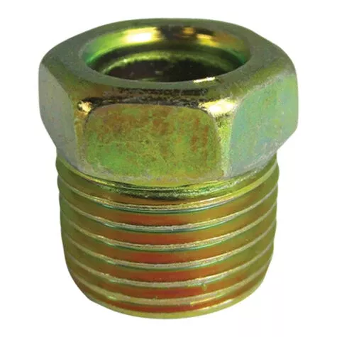 Standard Steel Inverted Flare Tube Nut - 3/8" Line - 5/8"-18 Thread - 10 Pack