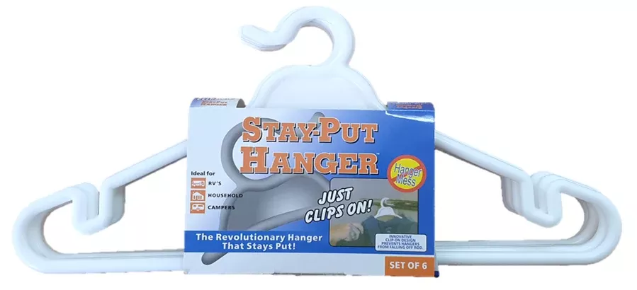STAY-PUT HANGER SET OF 6