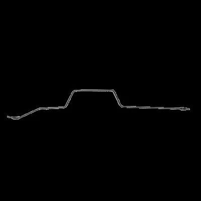 STEEL BRAKE LINE. REAR. PASSENGER