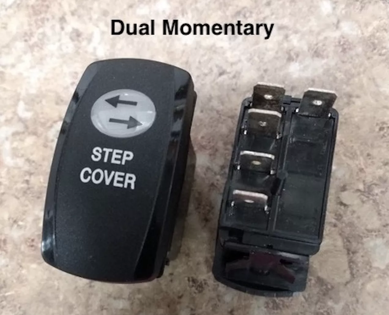 STEP COVER Dual Momentary Switch V8D1