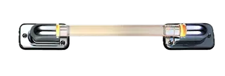 Straight 005-5300-L Acrylic Grab/Assist Handle with Chrome ends LIGHTED