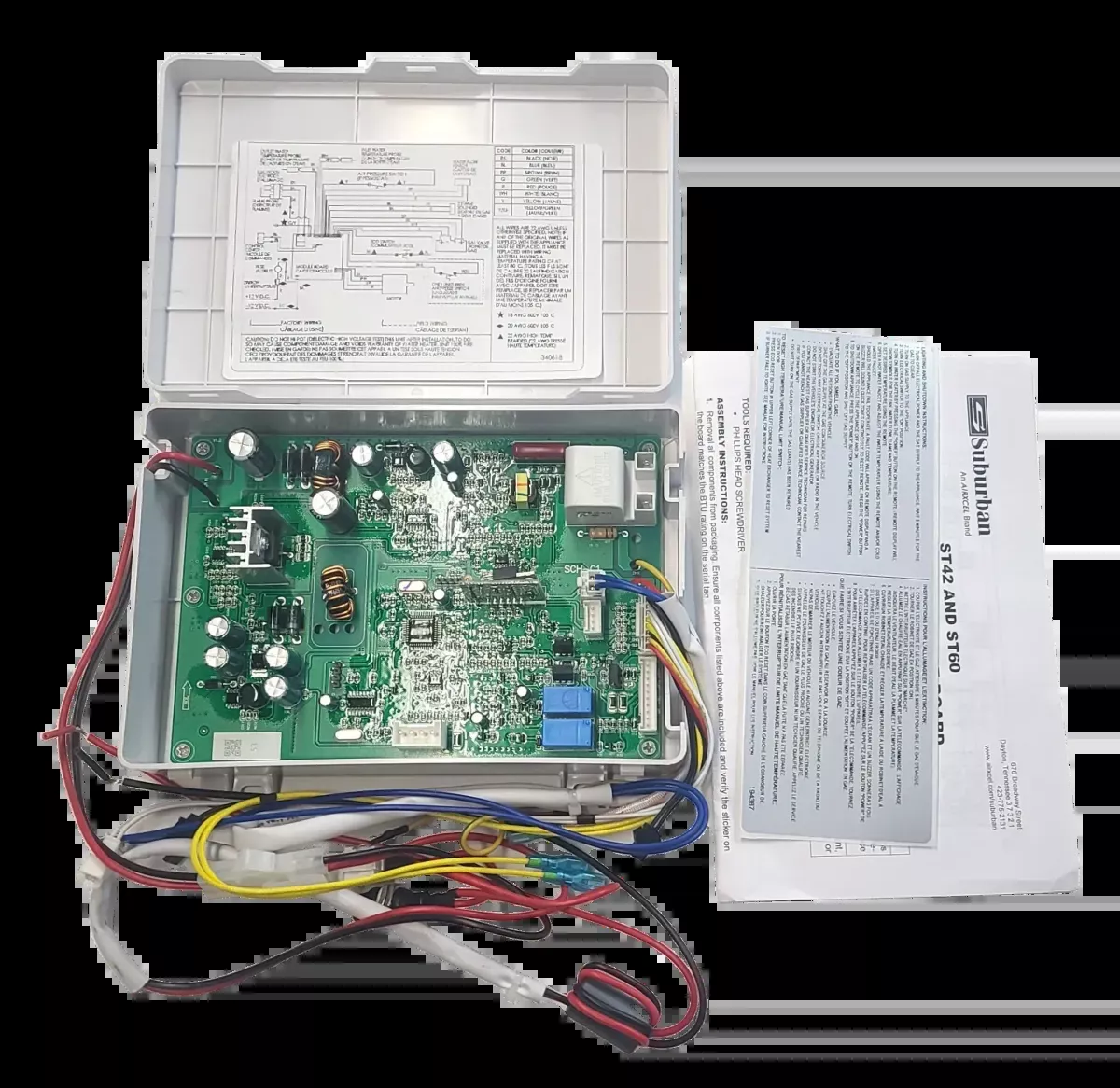 Suburban On Demand Water Heater Water Module Board 521338