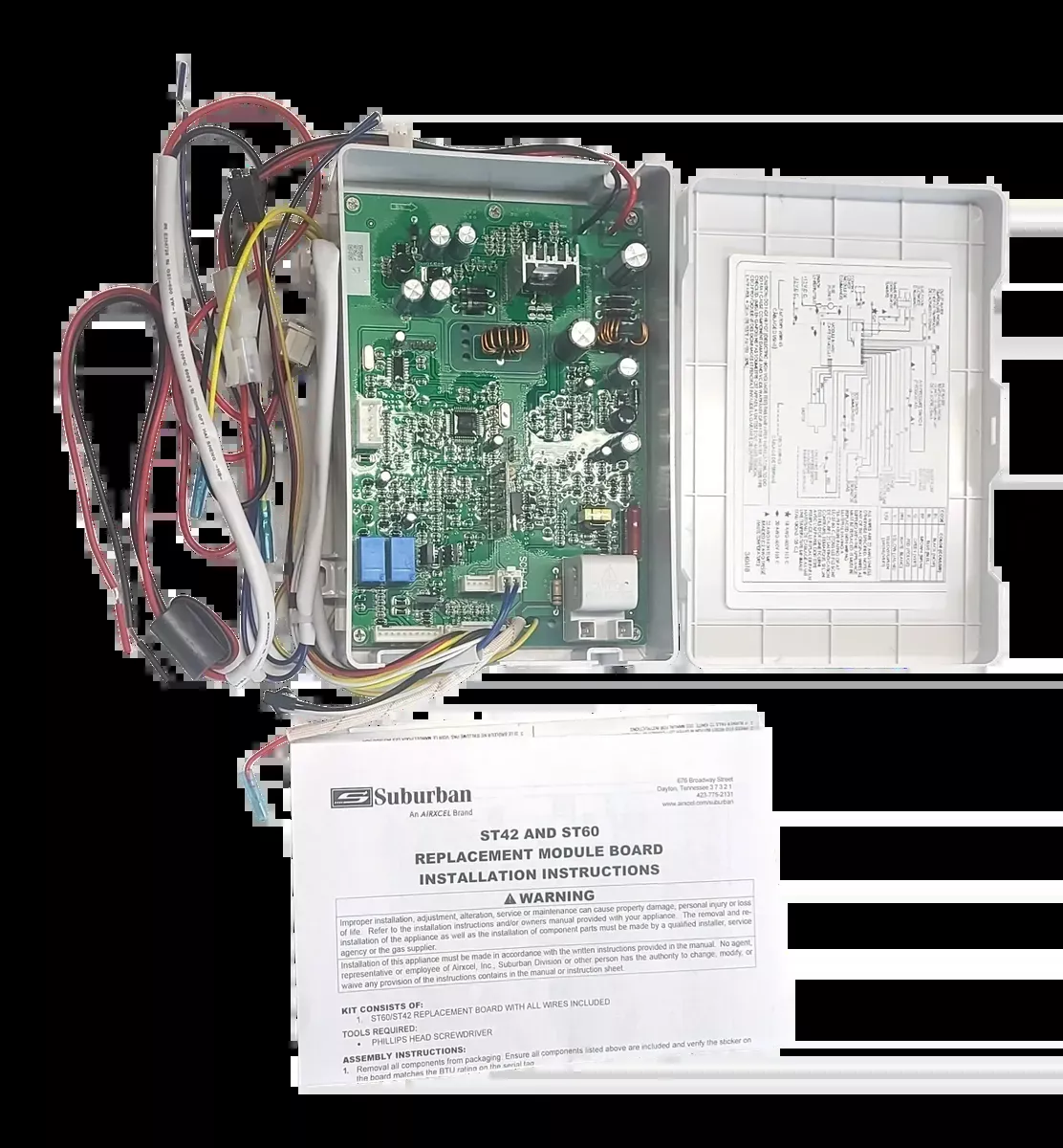 Suburban On Demand Water Heater Water Module Board 521339