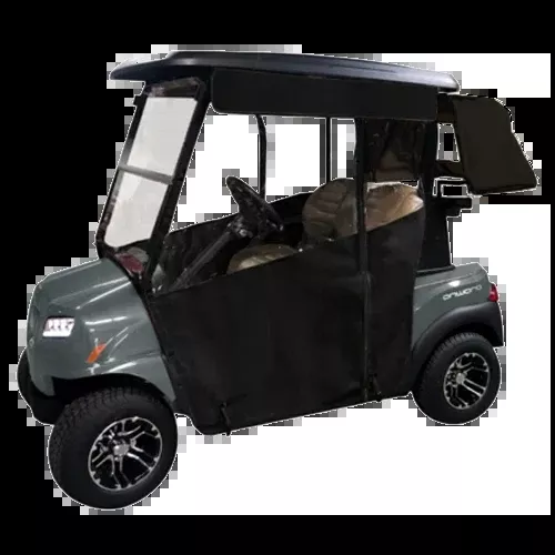 Sunbrella Track-Style Golf Cart Enclosure