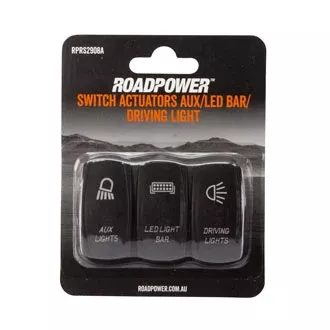 Switch Actuators 3pcs Auxillary/LED Bar/Driving Lights to Suit RPRS2019, RPRS2029