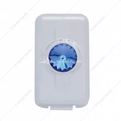 Switch Plug Cover For Volvo - Blue Crystal (2-Pack)