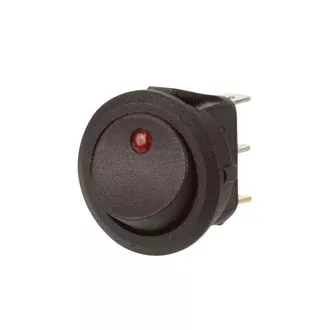 Switch Rocker 12V 20A 24V 10A OFF/ON SPST 20mm Mount Red Illumination