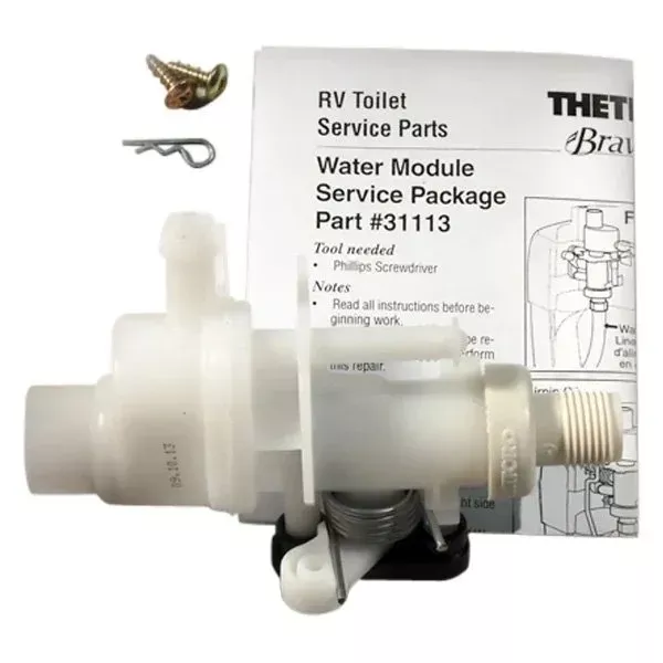 Thetford Aqua-Magic Bravura RV Toilet Water Module Service Kit 31113