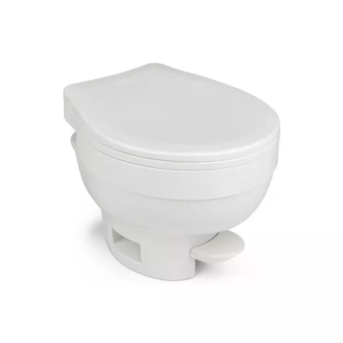 Thetford Aqua Magic VI Low Profile Slow Close Lid White With Hand Sprayer