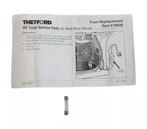 Thetford Aria Fuse Replacement 19630
