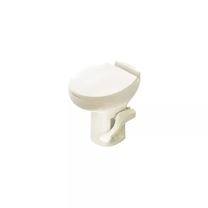Thetford Bone Aqua Magic Residence Low Profile Foot Flush Toilet